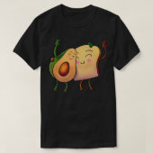 Avocado Toast Alligator Pear Bread Vegan Vege T-shirt (Design voorkant)