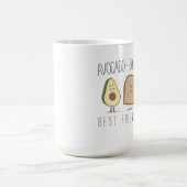 Avocado + Toast Best Friends Funny Mug Koffiemok (Center)