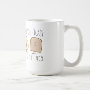 Avocado + Toast Best Friends Funny Mug Koffiemok