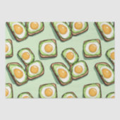 Avocado Toast Brunch Tissuepapier (Voorkant)