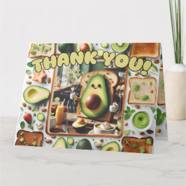 Avocado Toast - Dank u kaart