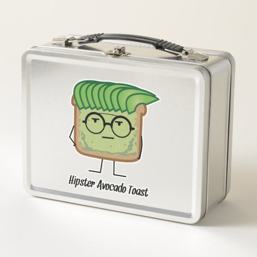 Avocado Toast Hipster-brillen (Voorkant)