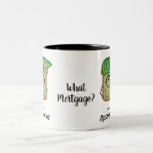 Avocado Toast Hipster-brillen Tweekleurige Koffiemok (Center)