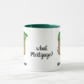 Avocado Toast Hipster-glaashaar Mok (Midden)