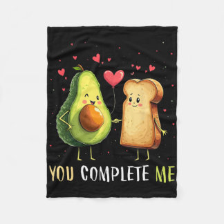 Avocado Toast Je Bent Mijn Alles Funny Vegan Fruit Fleece Deken