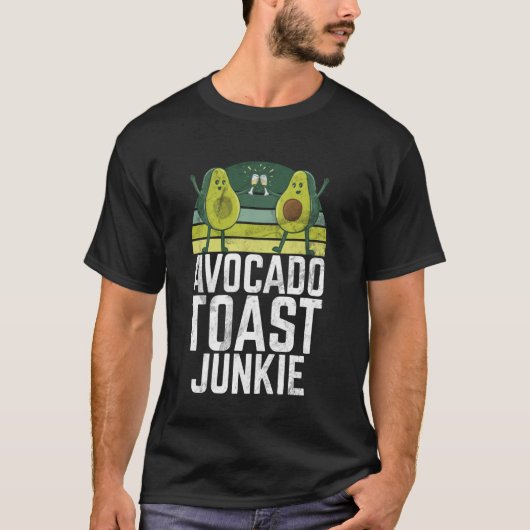Avocado Toast Junkie Avocado T-shirt (Voorkant)