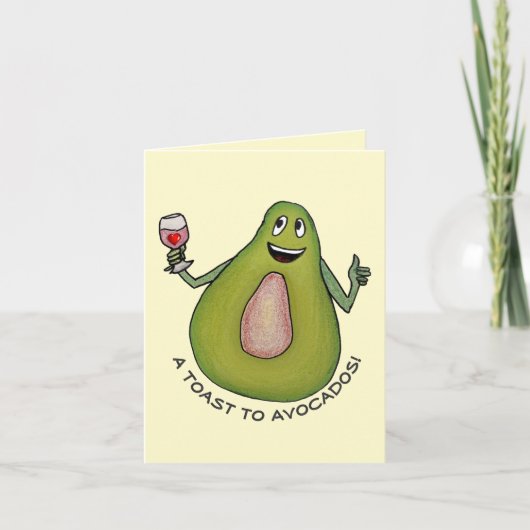 Avocado Toast Kaart (Voorkant)
