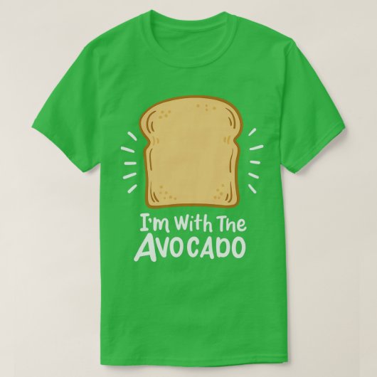 Avocado Toast Lover Guacamole Avo Humor Gift T-shirt (Design voorkant)