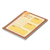 Avocado toast met ei en tomaat notitieblok (Linkerzijde)