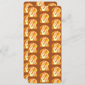 Avocado toast met ei en tomaat platte Kaart (Voorkant / Achterkant)