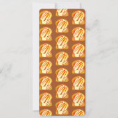 Avocado toast met ei en tomaat platte Kaart (Voorkant)