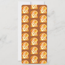 Avocado toast met ei en tomaat platte Kaart