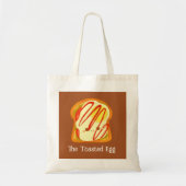 Avocado toast met ei en tomaat tote bag (Voorkant)