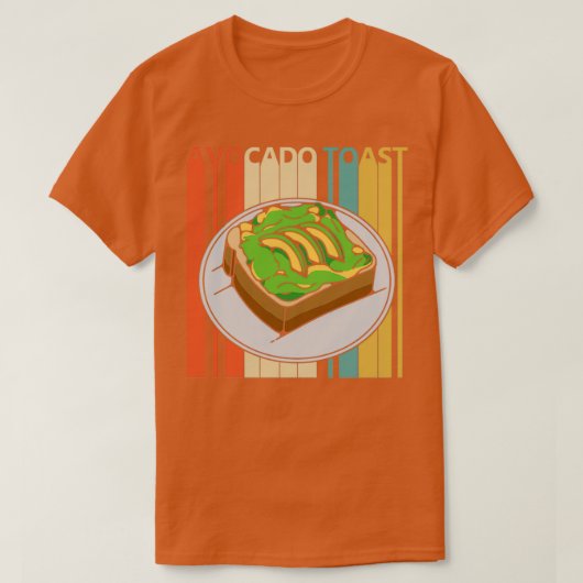 Avocado Toast T-shirt (Design voorkant)