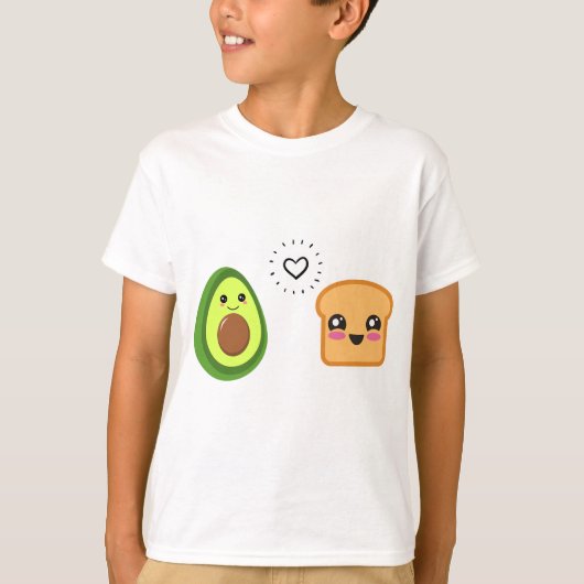 Avocado Toast voor kinderen T-shirt (Voorkant)
