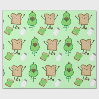 Avocado Toast Wrapping Paper Cadeaupapier