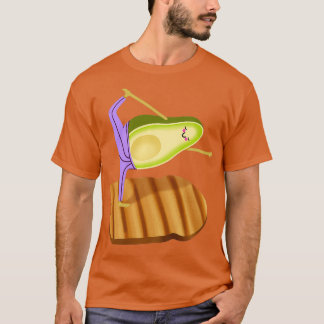 Avocado Toast Yoga T-shirt