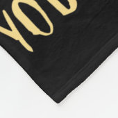 Avocado Toast You Complete Me Funny Vegan Fruit Lo Fleece Deken (Hoek)