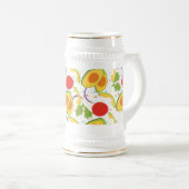 Avocado Tomaatsalade Groene Patroon Bierpul (Voorkant rechts)