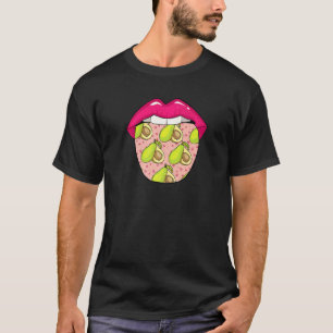 Avocado Tong Avocado Vegan Guacamole Vegetarisch T-shirt