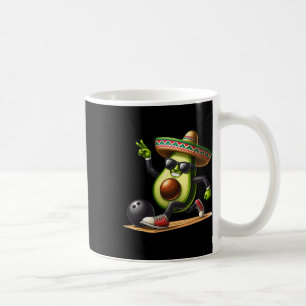 Avocado toont bowlingvaardigheden Cinco de Mayo Gr Koffiemok