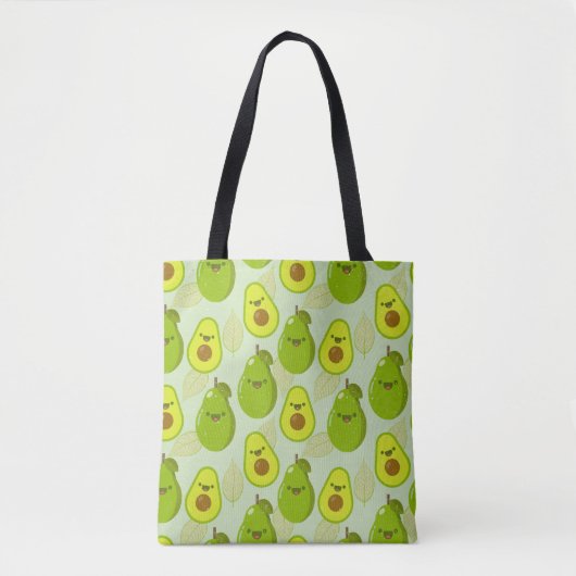Avocado Tote Bag (Voorkant)