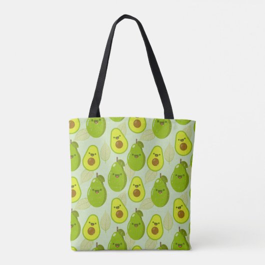 Avocado Tote Bag (Achterkant)