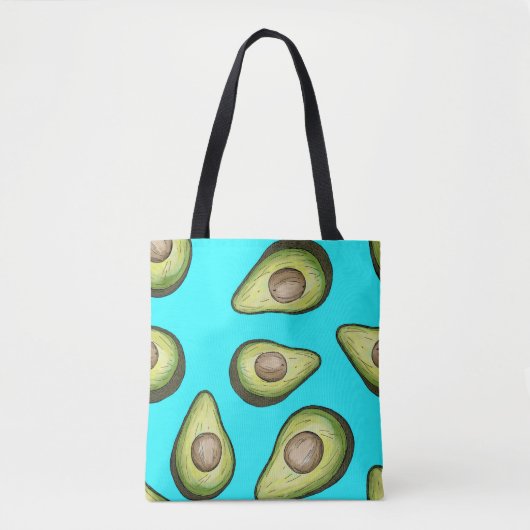 Avocado Tote Bag (Voorkant)
