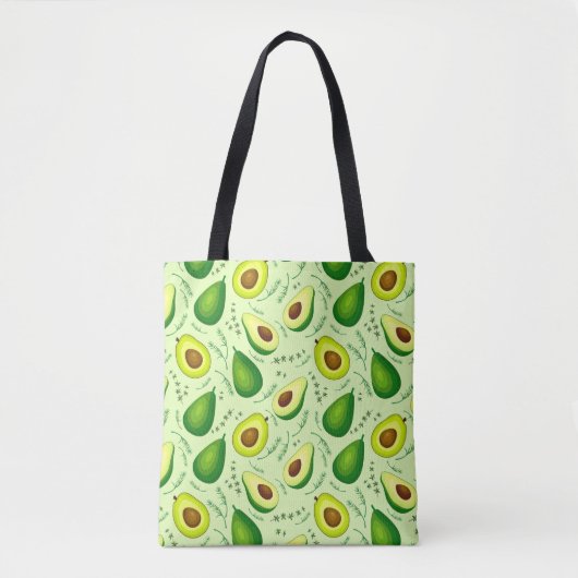 Avocado Tote Bag (Voorkant)