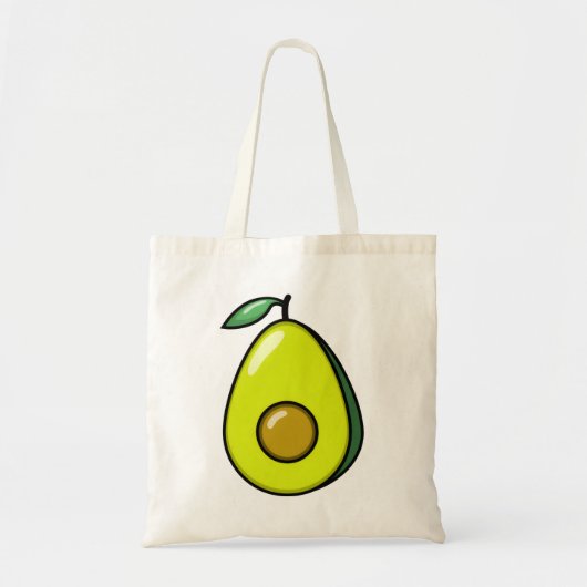 Avocado Tote Bag (Voorkant)