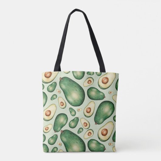 Avocado Tote Bag (Achterkant)