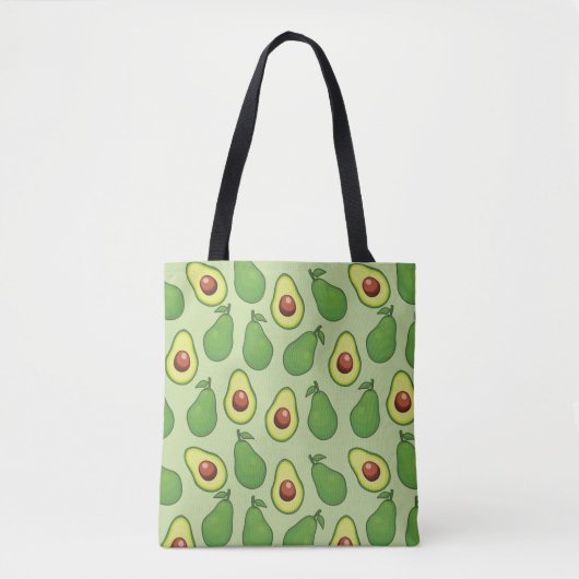 Avocado Tote Bag (Voorkant)