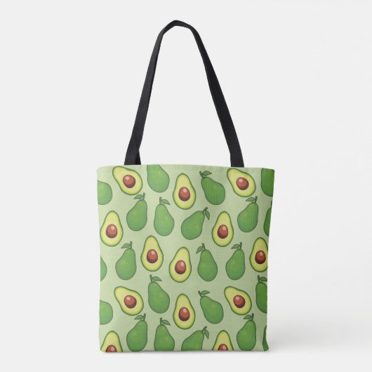 Avocado Tote Bag (Achterkant)