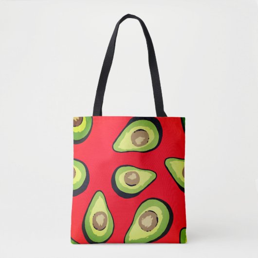 Avocado Tote Bag (Voorkant)