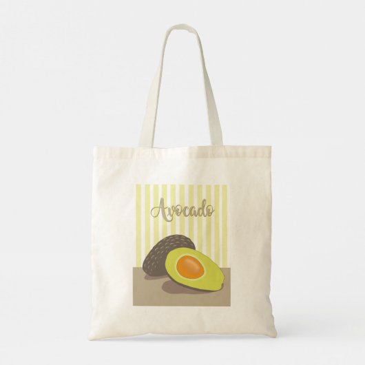 Avocado Tote Bag (Achterkant)
