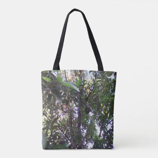 Avocado Tree Canvas tas (Achterkant)