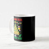 Avocado Tree Funny Food Vegan Christmas Gift  Koffiemok (Voorkant links)