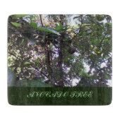 Avocado Tree Snijplank (Voorkant)