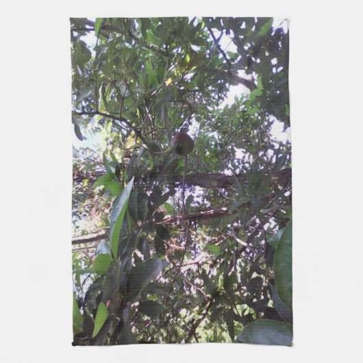 Avocado Tree Theedoek (Verticaal)