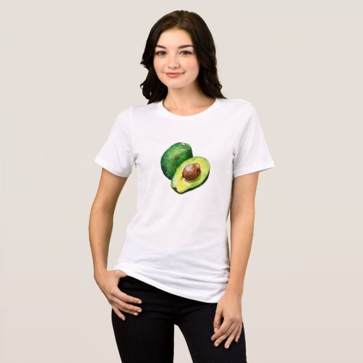 Avocado Tri-Blend Shirt (Voorkant volledig)