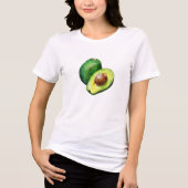 Avocado Tri-Blend Shirt (Voorkant)