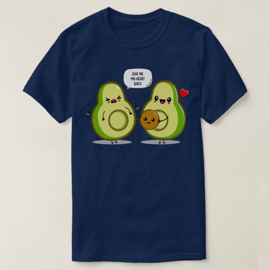 Avocado uit liefde t-shirt (Design voorkant)