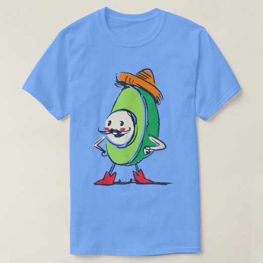 Avocado uit Mexico  T-shirt (Design voorkant)