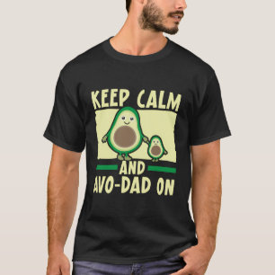 avocado vader papa vaderschap guacamole vader t-shirt