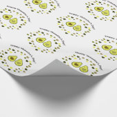 Avocado Valentijn Cadeaupapier (Hoek)