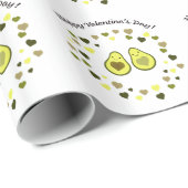Avocado Valentijn Cadeaupapier (Rol Hoek)