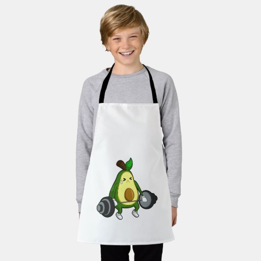 Avocado van Fitness met Barbell Schort (Gedragen)