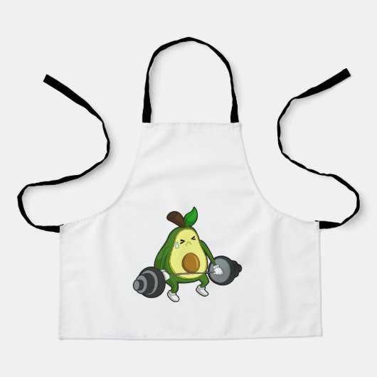 Avocado van Fitness met Barbell Schort (Voorkant)