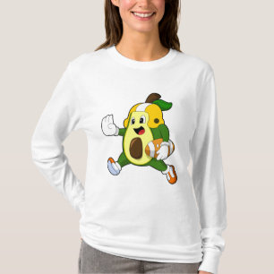 Avocado van Football Sport T-shirt