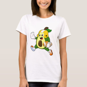 Avocado van Football Sport T-shirt